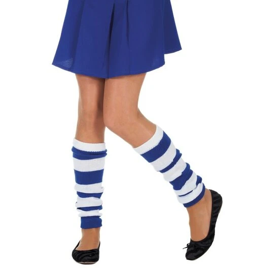 Beenwarmers Blauw-wit 1 Beenwarmers Blauw-wit