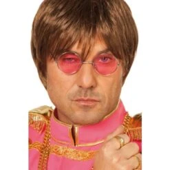 Boland Bril John Lennon Roze -Party Supplies Verkoop 1980834420