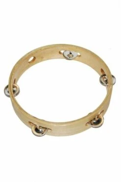 Tamboerijn Hout Naturel 21 Cm Zonder Vel