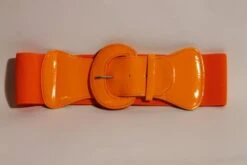 Stretchriem Neon Oranje