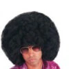 Afro Pruik Zwart XL