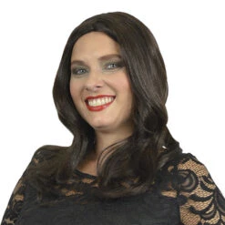 Yvette Pruik Lang Met Scheiding Donkerbruin