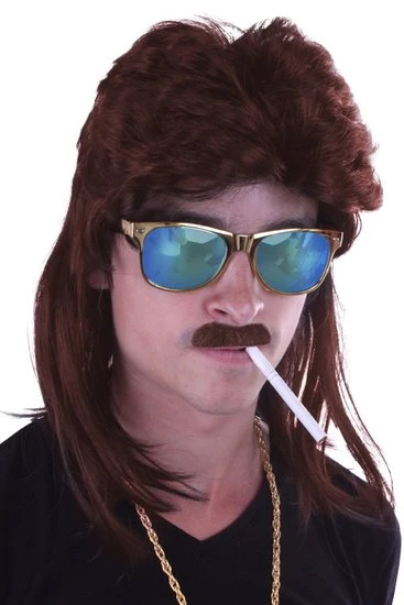 New Kids, Kort Met (lange) Mat In De Nek, Bruin 1 New Kids, Kort Met (lange) Mat In De Nek, Bruin