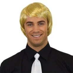 Heren Steil Kort Model Blond