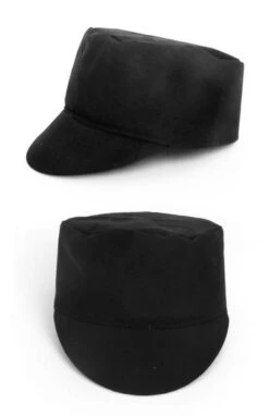 Boerenpet Zwart Volwassen, Eenvoudig