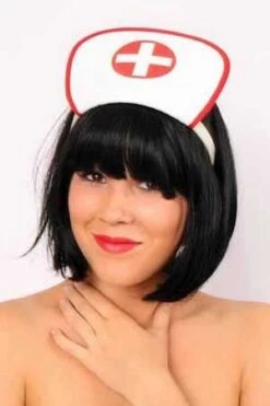 Diadeem Verpleegster Wit