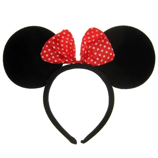 Minnie Mouse Oortjes Met Strik 1 Minnie Mouse Oortjes Met Strik