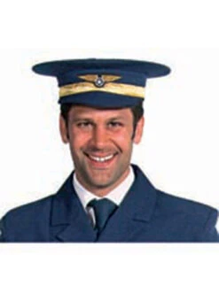 Pilotenpet Donker Blauw Luxe