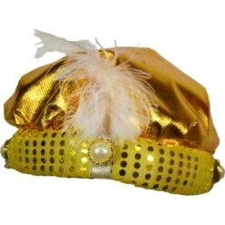 Sultanhoed Goud Met Veer