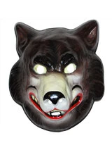 Masker Wolf Volwassen Plastic