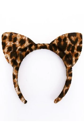 Diadeem Luipaard/panter Oren 1 Diadeem Luipaard/panter Oren