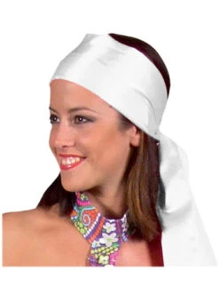 Sjaal Satijn Wit 1,65 M