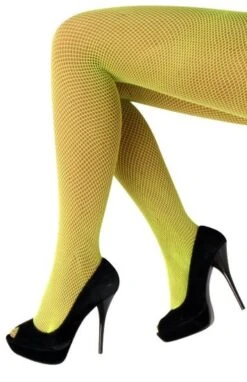 Netpanty Fijne Maas Geel One Size