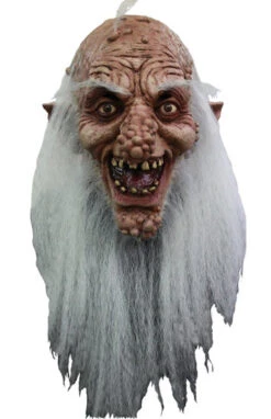 Ghoulish Masker Wratten En Knobbel Dwerg Wit Haar