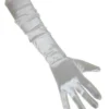 Lange Handschoenen Wit Satijn