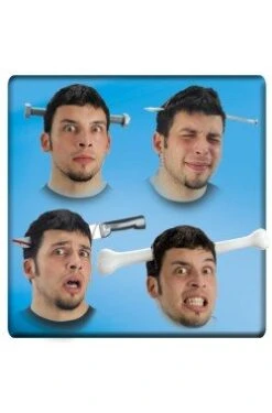 Diadeem Met Mes, Schroef, Spijker Of Bot