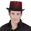 Hoge Hoed Zwart Blood Splash
