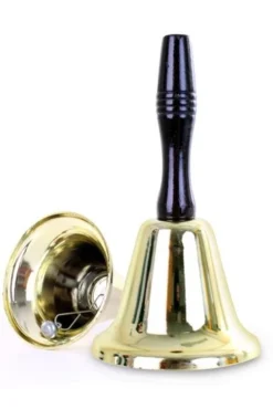 Kerstman Bel Middelgroot 18 Cm Goudkleurig -Party Supplies Verkoop 519827362