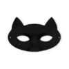 Kattenmasker Zwart Eenvoudig