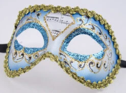 Venetiaans Masker Colombina Mozart -Party Supplies Verkoop 609582842