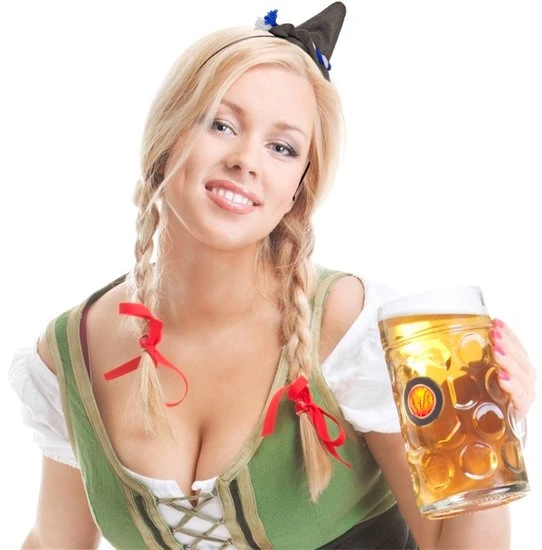 Folat Haarband Met Mini Bayern Hoedje 2 Folat Haarband Met Mini Bayern Hoedje - Afbeelding 2