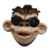 Gezichtsmasker Rubber Coole Aap