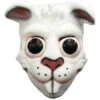 Gezichtsmasker Rubber Wit Konijn