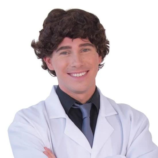 Herenpruik Kort Model Met Slag, Bruin 1 Herenpruik Kort Model Met Slag, Bruin