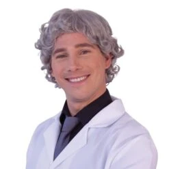 Herenpruik Kort Model Met Slag, Grijs