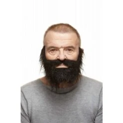 Baard Met Snor Onno Zwart Zelfklevend
