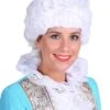 Pruik Marie Antoinette Wit