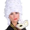 Pruik Madame De Pompadour Wit