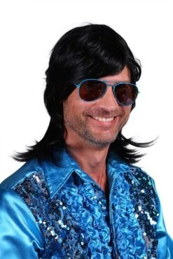 Pruik Daniel Zwart Deluxe