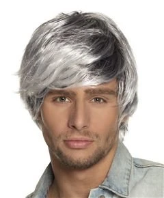 Boland Pruik Tyler Grijs