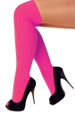 Kniekousen Fluor Roze