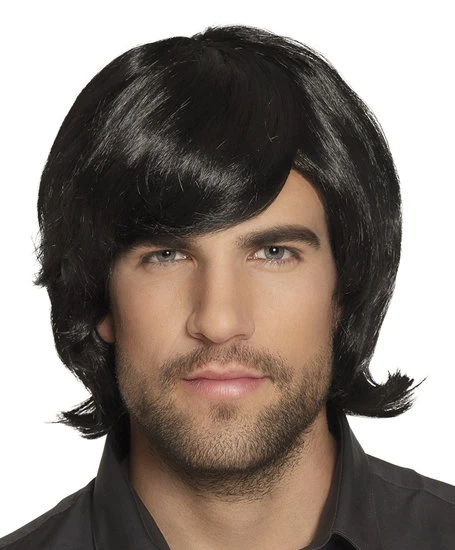 Boland Pruik Spike Zwart 1 Boland Pruik Spike Zwart