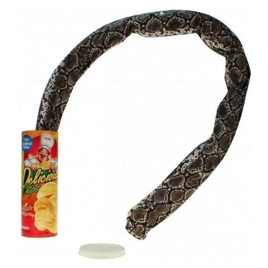 Chipsbus Met Springslang 2 Chipsbus Met Springslang - Afbeelding 2