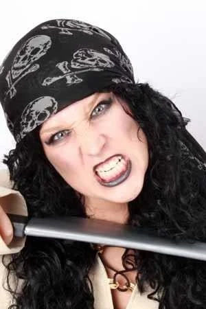 Piraten Bandana Zwart Met Doodshoofd En Botten 1 Piraten Bandana Zwart Met Doodshoofd En Botten